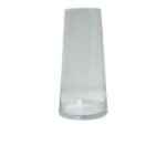 Διάφανο γυάλινο βάζο 27,5cm [10705131]