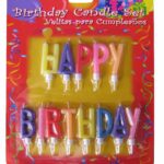 Σετ 13 κεράκια γενεθλίων Happy Birthday [10904021]