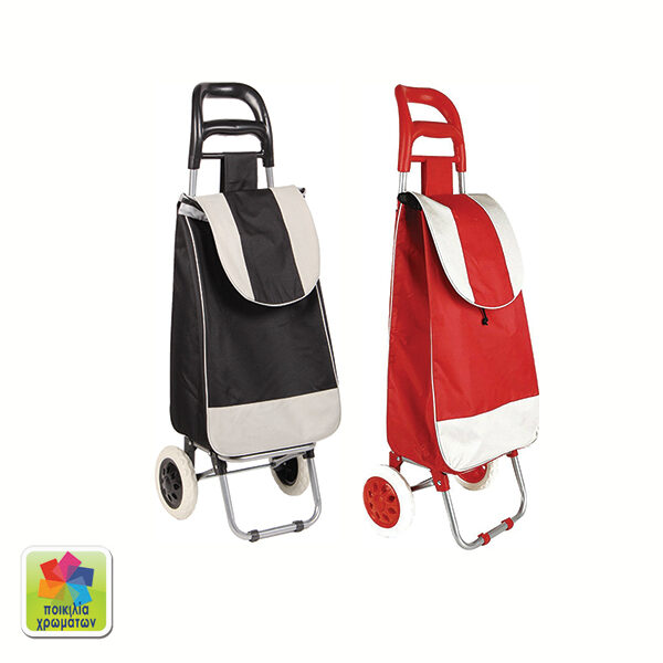 Καρότσι λαϊκής υφασμάτινο με 2 ρόδες [30501059]