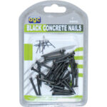 Σετ 40 μαύρα καρφιά 1" [30601250]