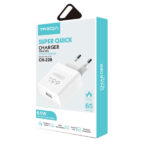 Treqa Φορτιστής Χωρίς Καλώδιο usb adapter 65W CH-228 [30601331]