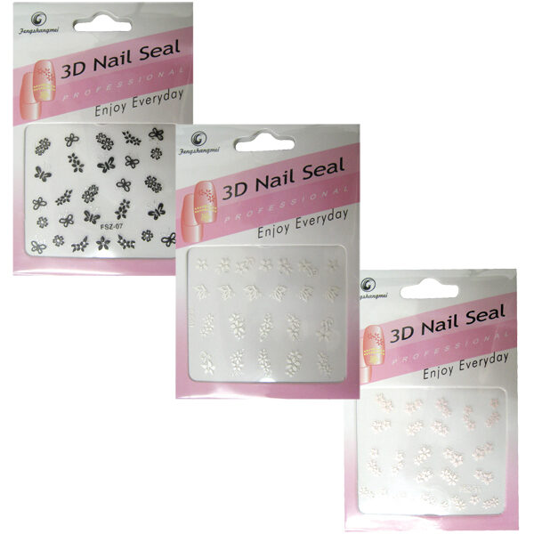 Αυτοκόλλητα νυχιών καρτελίτσα [40503004]