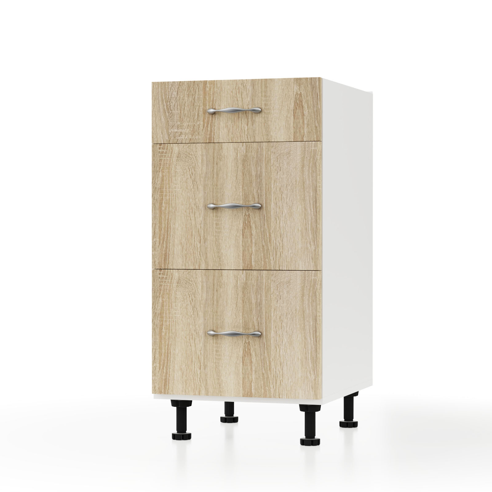 3735 Modest Κάτω Ντουλάπι Συρταριέρα Σονόμα 35x48x82 εκ - Image 1