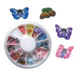 Παλέτα με 120 στρας, λεπτά φίμο [40502014]