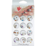 Κασετίνα με διακοσμητικά στρασάκια νυχιών [40502119]