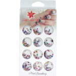 Κασετίνα με διακοσμητικά στρασάκια νυχιών [40502121]