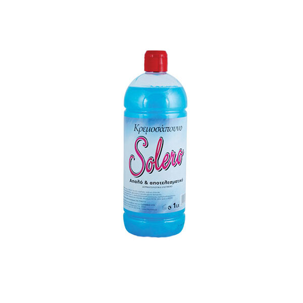Υγρό κρεμοσάπουνο χεριών Solero μπλέ 1lt [40605008]
