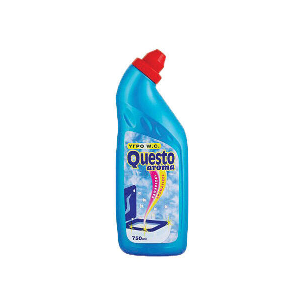 Μπλέ υγρό καθαριστικό τουαλέτας παπί 750ml Questo Aroma [40605039]
