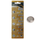 Συσκευασία 10 μπαταρίες λιθίου κουμπία LR626 [00600025]