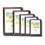 Επιτραπέζια πλαστική κορνίζα καφέ 15Χ20 [10401567]