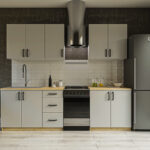 Κουζίνα Rene 6 Τεμαχίων Γκρι