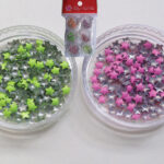 6 βαζάκια με διακοσμητικά στρας νυχιών [40502062]