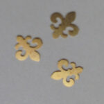 50 μεταλλικά διακοσμητικά νυχιών χρυσοί θηρεοί [40502059-19]