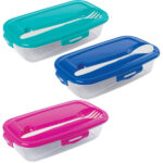 Πλαστικό φαγητοδοχείο 0,5lt με μαχαιροπήρουνο [78817969]