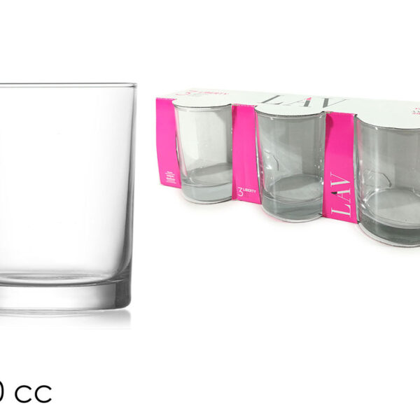 Σετ 3 ποτήρια ουίσκι 280cc Liberty [70608136]