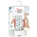 Σετ πλαστική κουρτίνα μπάνιου 180x180cm με κρίκους [70701457]