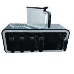 Σταντ μπαχαρικών με 6 βαζάκια και κουταλάκια [70701460]