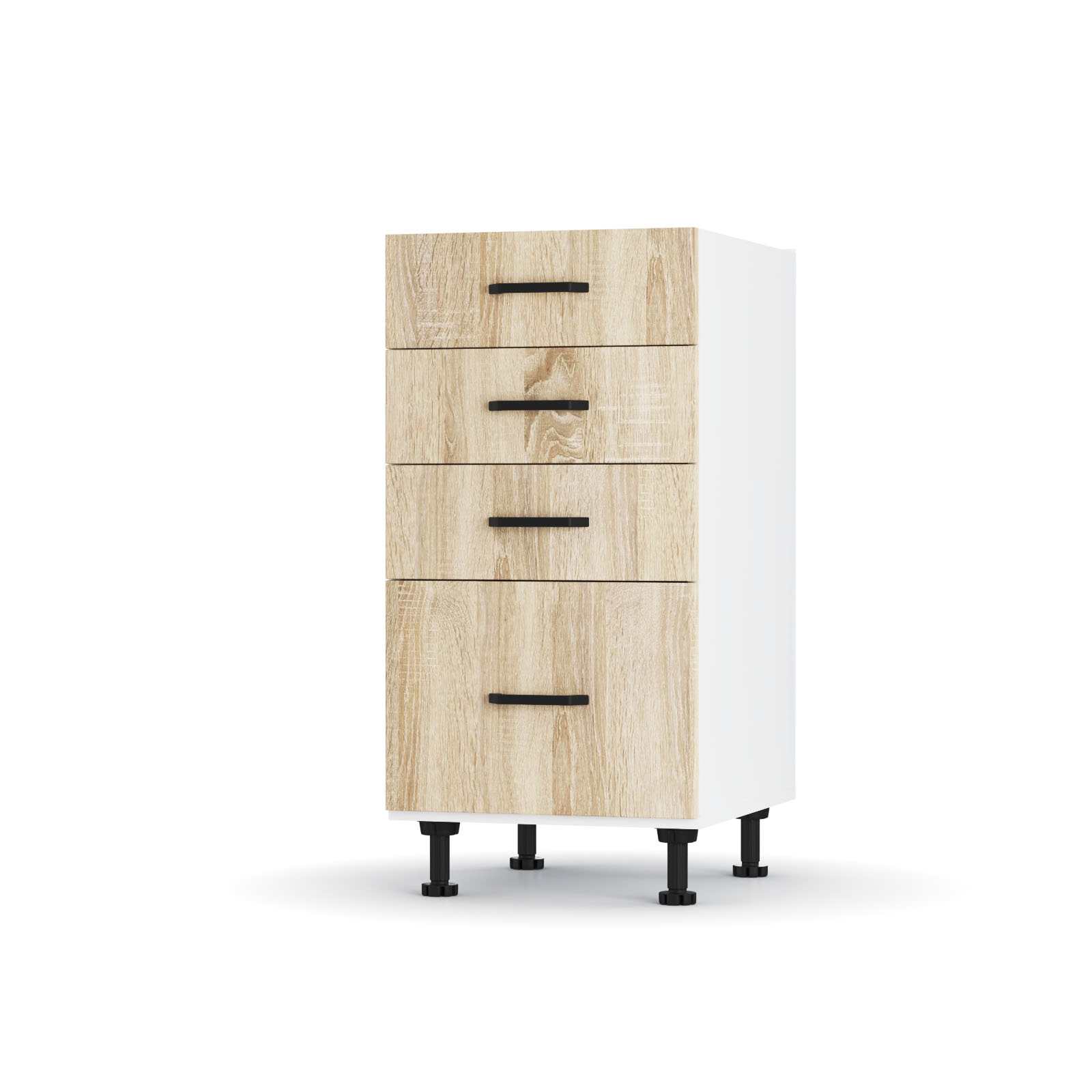 7270 Modest Κάτω Ντουλάπι Συρταριέρα Σονόμα 40x48x82cm. - Image 1