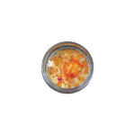 Βαζάκι με πορτοκαλί νιφάδες ονυχοπλαστικής [40501715-8]