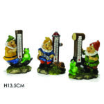 Διακοσμητικός νάνος με θερμόμετρο 13,5cm [77447903]