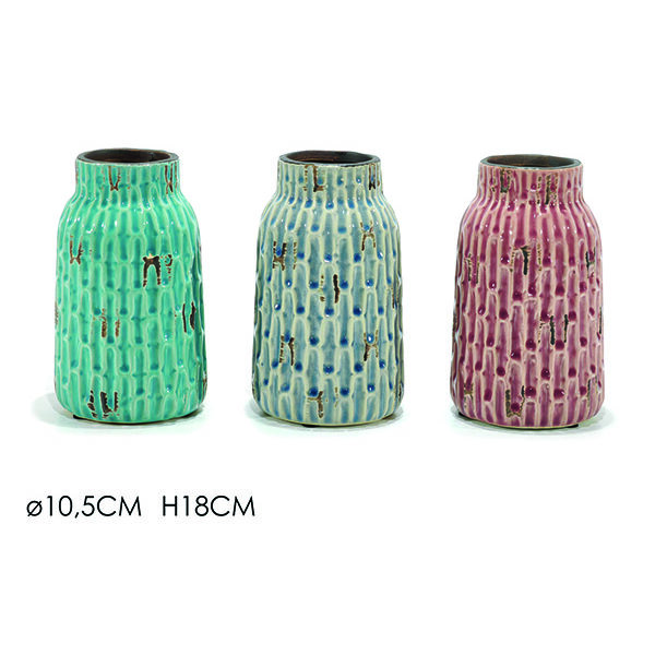 Κεραμικό βάζο 18cm [77535726]