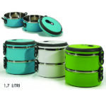 Φαγητοδοχείο στρογγυλό 2 επιπέδων 1,7Lt. [77602403]