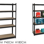 Μεταλλική ραφιέρα 90x 40x 180 cm [77612606]