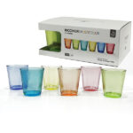 Σετ 6 ποτήρια νερού χρωματιστά 350ml [77616802]
