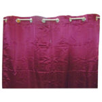 Μωβ σατέν κουρτίνα [00403299]