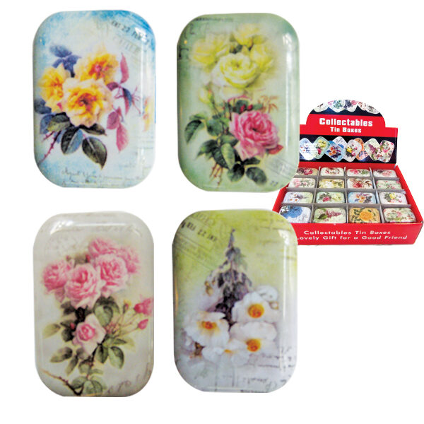 Μεταλλικό παραλληλόγραμμο κουτάκι 2x3,5x5,3cm [20601310]