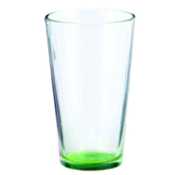 Ποτήρι γυάλινο με πράσινο πάτο 45cl [87039503473]