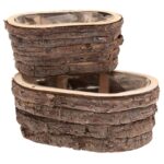 Σετ 2 κασπώ ξύλινα [87059502973]