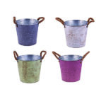 Γλαστράκι μεταλλικό large 18 x 17cm [87059502995]