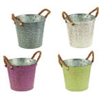 Γλαστράκι μεταλλικό medium 16 x 14cm [87059503003]