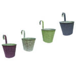 Γλαστράκι μεταλλικό κρεμαστό 13 x 11cm [87059503018]