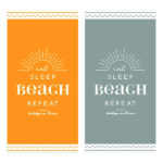 Πετσέτα θαλάσσης "beach" 75 x150cm [87224117]