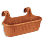 Γλάστρα πλαστική κρεμαστή 3θέσεων 9,5lt 53,5x 25,5cm [87328001593]