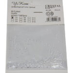 Φακελάκι με 1440 ασημί στρασάκια νυχιών Νο 2 [40502107]