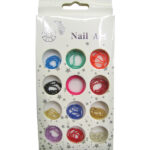 Κασετίνα με χρωματιστές διακοσμητικές αλυσίδες νυχιών [40502098]