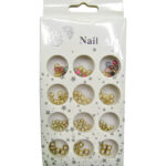 Κασετίνα με στρασάκια διακόσμησης νυχιών [40502099]