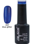 Ημιμόνιμο μανό one step 5ml - Blue glitter [40504002-037]
