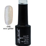 Ημιμόνιμο μανό one step 5ml - Ecru glitter [40504002-046]