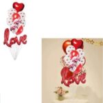 Μπουκέτο μπαλονιών για ερωτευμένους 10 τεμάχια 23106 OEM