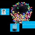 Φώτα μπαταρίας εξωτερικού χώρου σε καλώδιο 300LED 15m πολύχρωμο 7749 AIGOSTAR AIGOSTAR