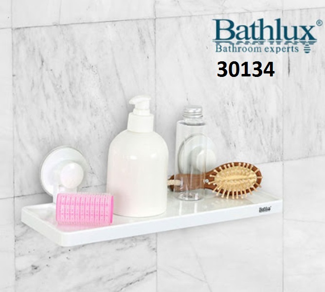 30134_2 Πλαστικό ράφι μπάνιου με βεντούζες 30134 BATHLUX BathLux - Image 1