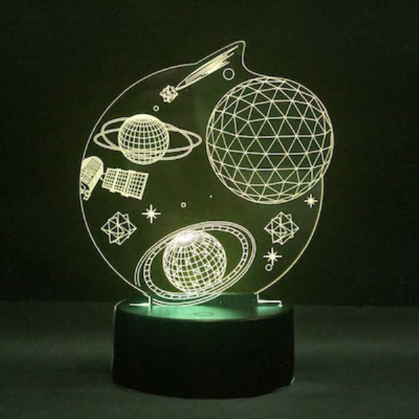 3d_space_lmwv-hw Τρισδιάστατο 3D επιτραπέζιο φωτιστικό διάστημα OEM - Image 1