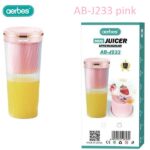Μίνι μπλέντερ ροζ 350ml AB-J233 aerbes Aerbes
