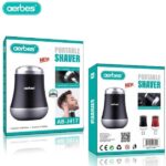 Επαναφορτιζόμενη ξυριστική μηχανή μαύρη AB-J417 AERBES Aerbes