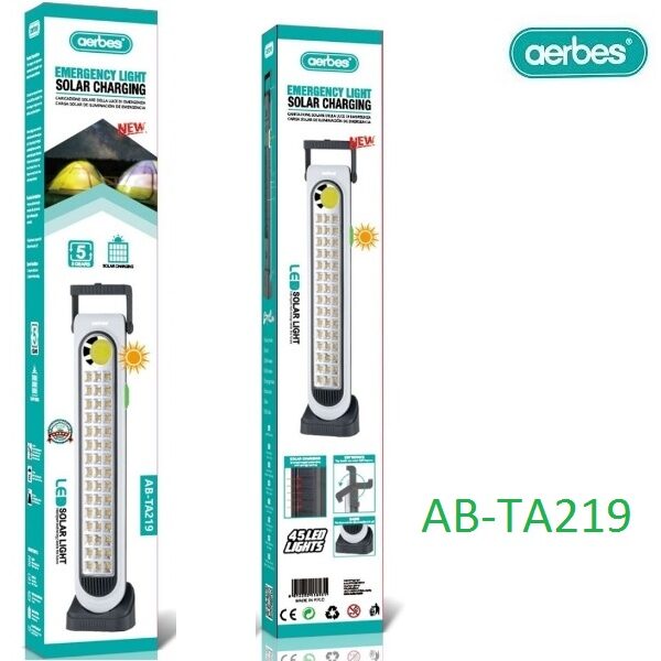 Επαναφορτιζόμενο ηλιακό φως έκτακτης ανάγκης AB-TA219 AERBES Aerbes