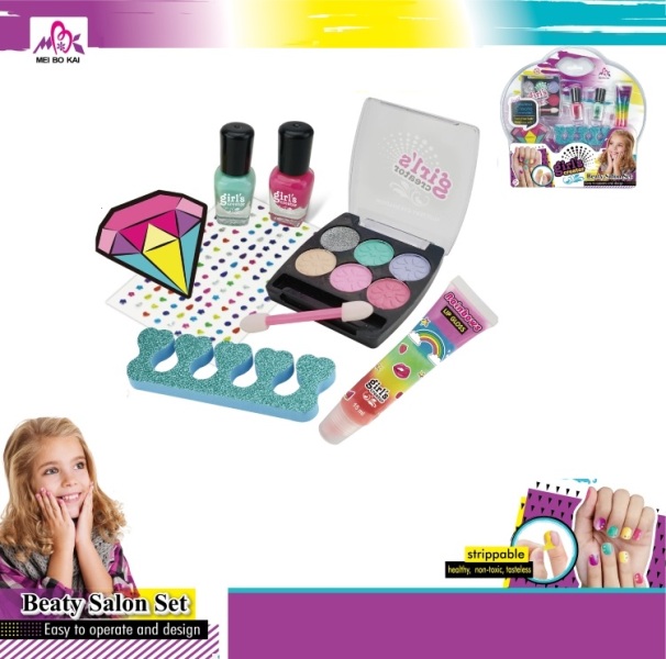 BEAUTY_SALON_SET_1_5pl8-kx Παιδικό σετ μακιγιάζ και μανικιούρ MBK-391 MEI BO KEI OEM - Image 1